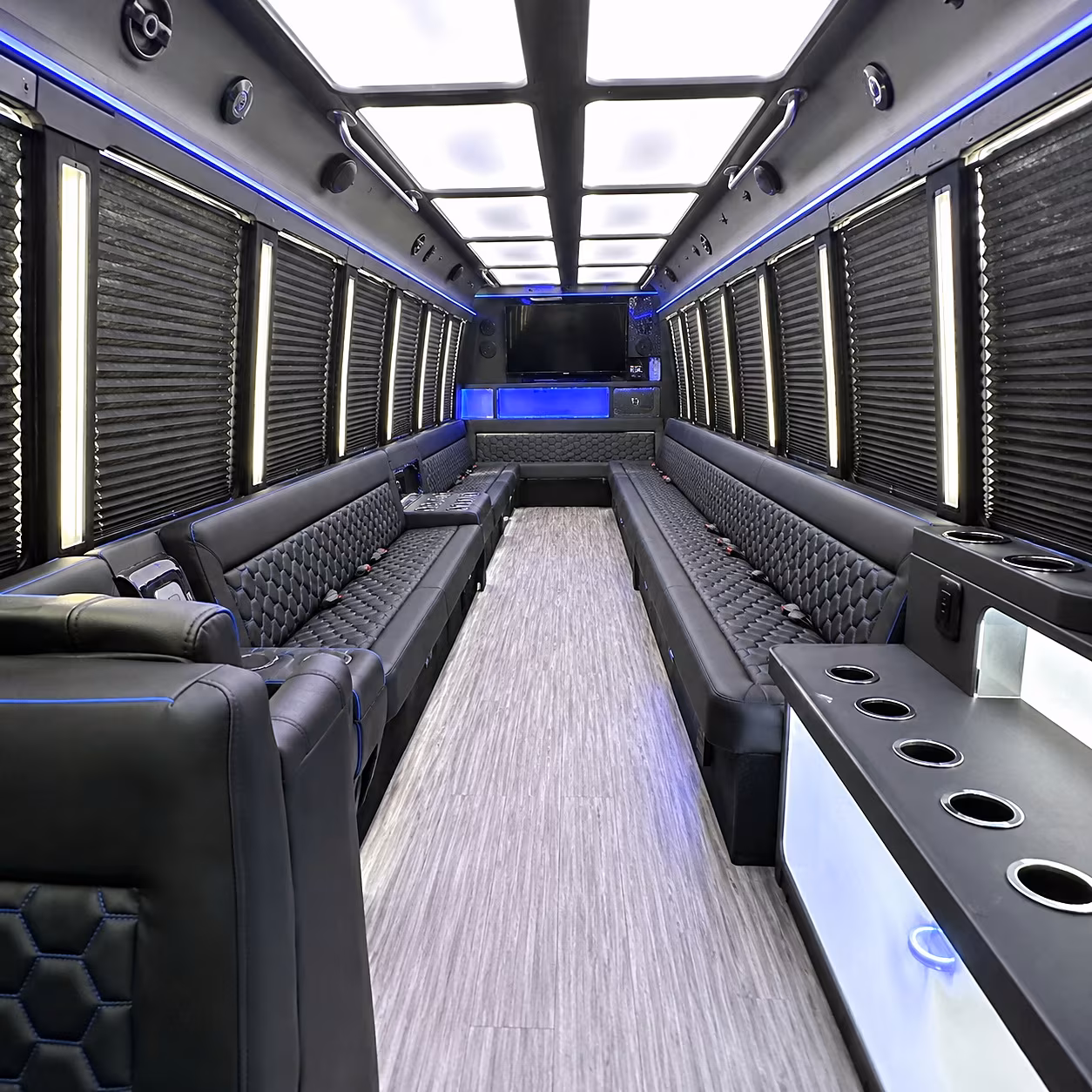 brooklyn park holiday party bus rental