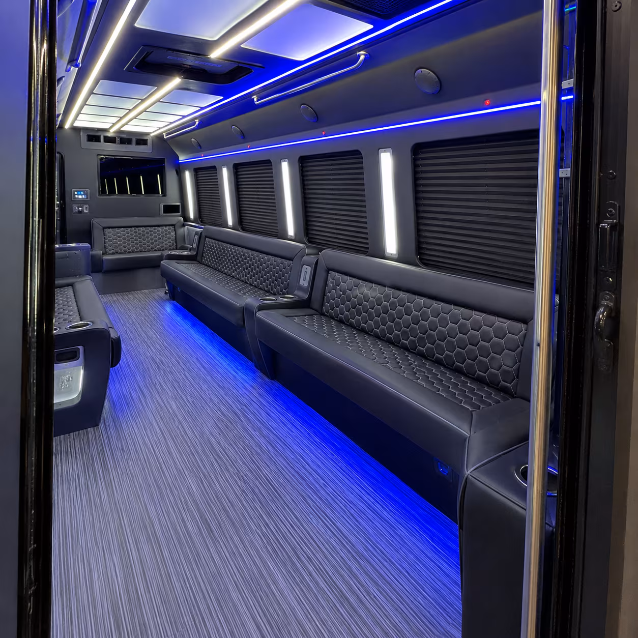 brooklyn park party bus interior