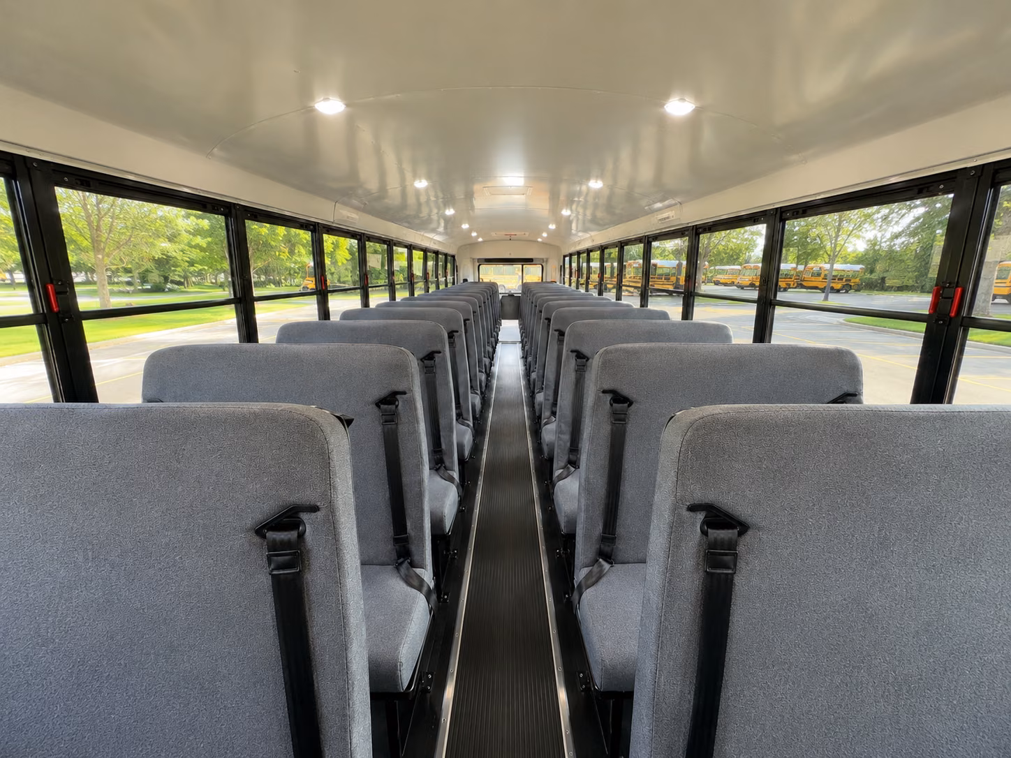 brooklyn park school bus interior