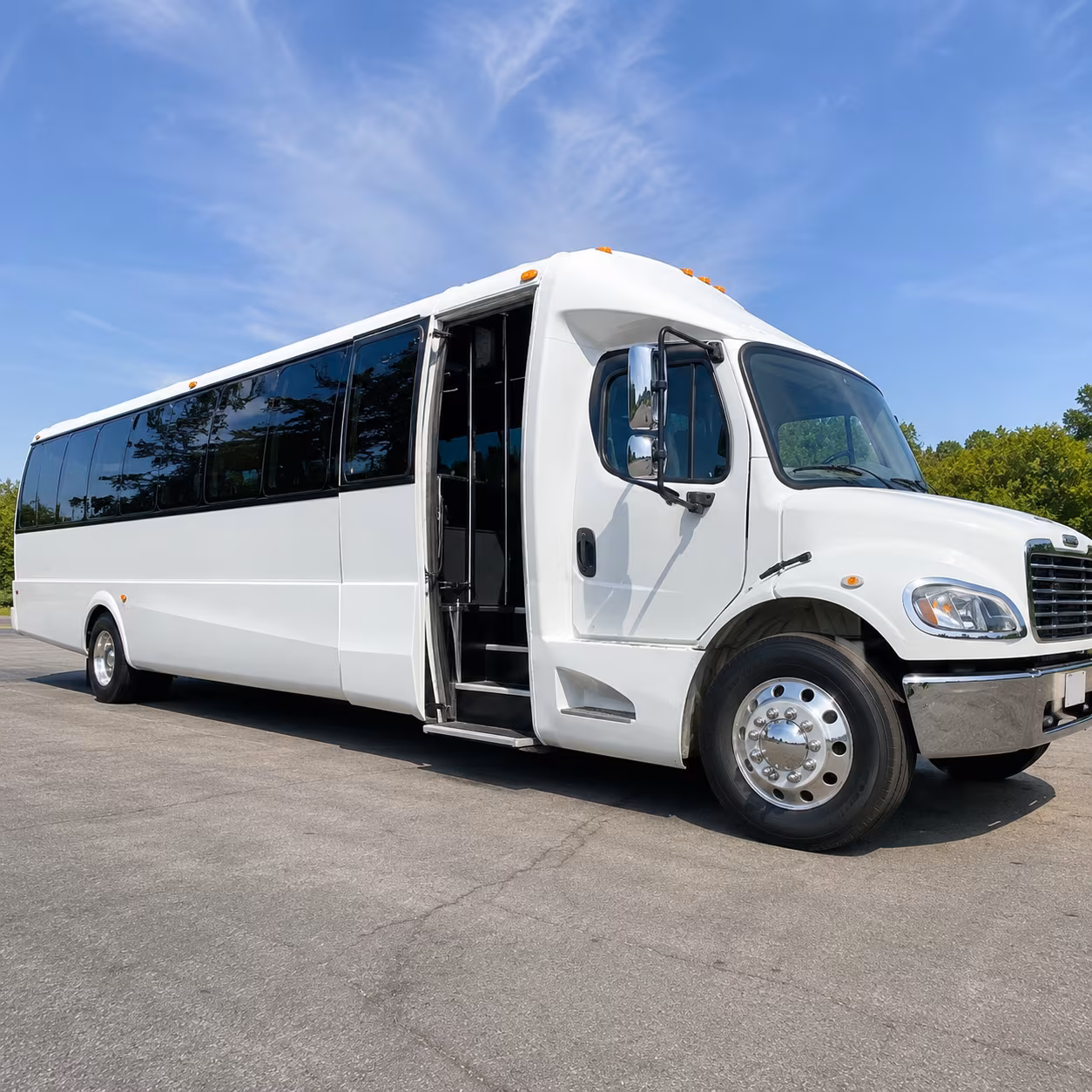wedding buses for brooklyn park celebrations